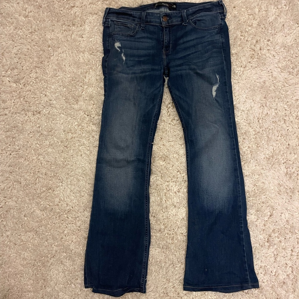 HOLLISTER JEANS SIZE 7 28” WAIST